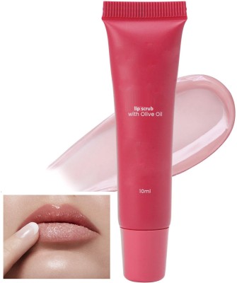 ADJD Strawberry Lip Scrub Balm 2 IN 1 for Lightening and Brightening Dark Lips Scrub(10 ml)