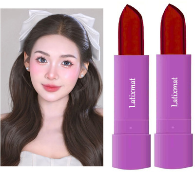 Latixmat jellt Lip Gloss Korean lip balm for women Natural(Pack of: 2, 8 g)