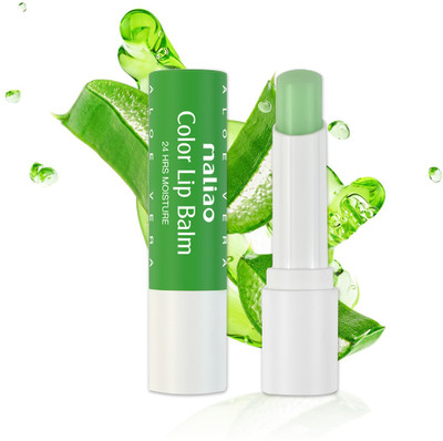 maliao Color Lip Balm - 24Hrs of Moisture with a Burst of Color ALOE VERA(Pack of: 1, 3.8 g)