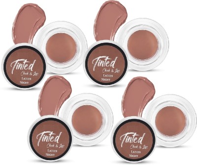 Emijun MATTE FINISH WATER PROOF LIP TINT chocolate(Pack of: 4, 12 g)