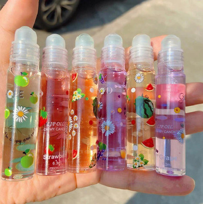REIMICHI Fruit Flavoured Lip Gloss Transparent Moisturizing Lip Gloss Fruit(Pack of: 6, 21.6 g)