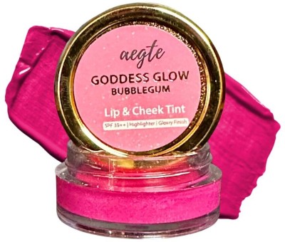 aegte Goddess Glow Bubblegum Lip & Cheek Tint Balm Bubblegum(Pack of: 1, 5 g)
