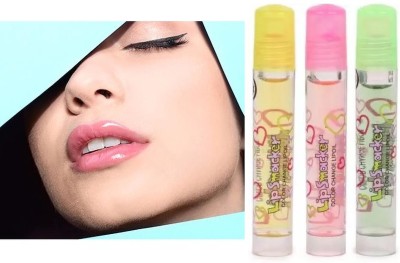 BLUEMERMAID Best Fruity Oil Lip Balm Lip Oil Moisturizing Mirror Lip Oil Fruity(Pack of: 3, 6 g)