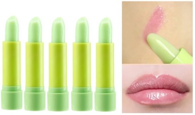 MYEONG Moisturizing Lip Balm Aloe Vera(Pack of: 5, 18 g)