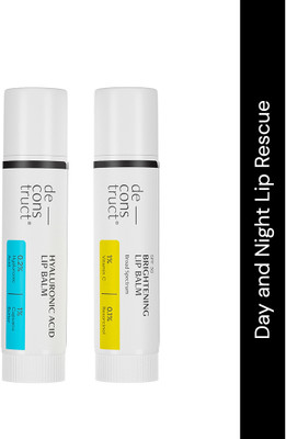 deconstruct Bright & Hydrate Lip Duo | For Dry & Pigmented Lips No Flavour(Pack of: 2, 8 g)