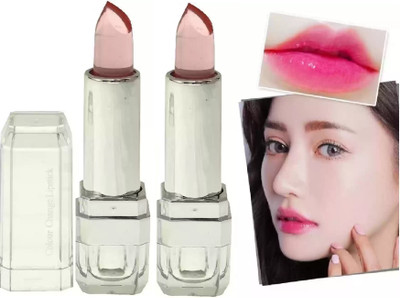 luzimaisa Lipstick Magic Shade Change Temperature Mood Lipstick candy(Pack of: 2, 7.2 g)