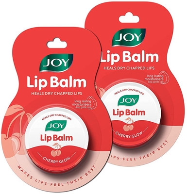 Joy Cherry Glow Lip Balm | Natural | Handy | Cherry Glow | Deep Nourishing And Advanced Moisturization | All Purpose Lip Balm | Long-lasting Nourished Lips Cherry (Pack Of: 2, 20 G) For Rs. 149 @ 50 %