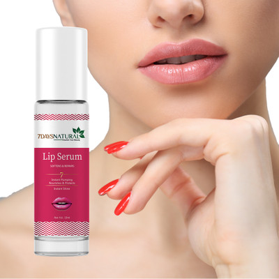 7days natural Advanced Brightning Lip Serum For Glossy & Shiny Lips with moisturisation strawberry(Pack of: 1, 10 g)
