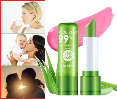 Sheny lip MAKEUP PRODUCT WATERPROOF COLOUR CHANGING LIP BALM ALOE VERA(Pack of: 1, 3.6 g)