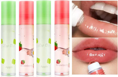 REIMICHI Hydrating Lip Oil Plumping Lip Tint Moisturizing Lip Gloss Furity MULTI(Pack of: 4, 8 g)
