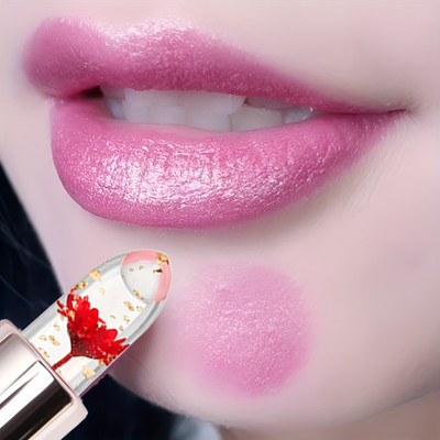 manasona korean lipstick waterproof jelly flower transparent color changing CANDY(Pack of: 1, 3.6 g)