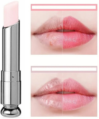 GABBU Lipstick Lip Gloss Colour Changing Lip Balm ROSE(Pack of: 1, 3.2 g)
