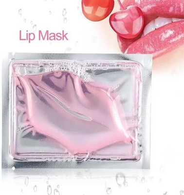 Rudvya Lip Mask Sheet,Collagen Crystal Lip Masks STRAWBERRY(Pack of: 1, 12 g)