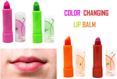 Libline Nourishing Lip Balm for Dry and Chapped Lips FRUITY(Pack of: 4, 10 g)