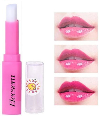 Elecsera Pink Magic Lipbalm Strawberry(Pack of: 1, 10 g)