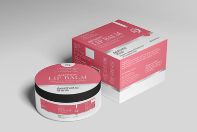 Aesthetic Shine Beetroot Lip Balm Pink Glow & Sun Protection SPF 30 Enriched with Mandelic Acid Beetroot(Pack of: 1, 20 g)