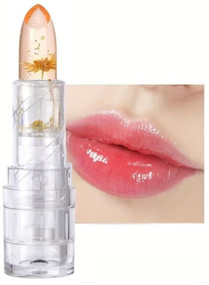 Arcanuy Crystal Flower Jelly Lipstick Nutritious Lip Balm candy(Pack of: 1, 3.6 g)