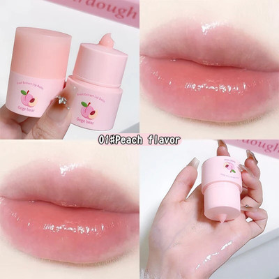 DAIMANPU GEGE Cherry Berry Hydrating Lip Balm – Moisturizing & Plumping Gloss for Soft Peach(Pack of: 1, 13 g)
