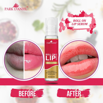 PARK DANIEL Premium Beetroot Roll On Lip Serum, - Advanced Brightening & Lightening Formula for Soft, Moisturised Lips With Glossy & Shine(10 ml) Fruity(Pack of: 1, 10 g)