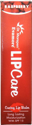 Dr. Morepen Evamore Lip care lipbalm pack of 3X10 grams Strawberry(Pack of: 3, 30 g)