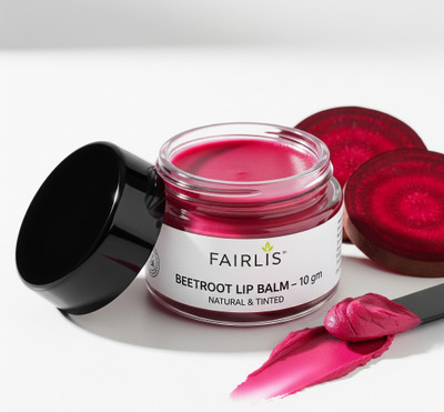 Fairlis Beetroot Lip Balm for Naturally Pink Lips Beetroot(Pack of: 1, 10 g)