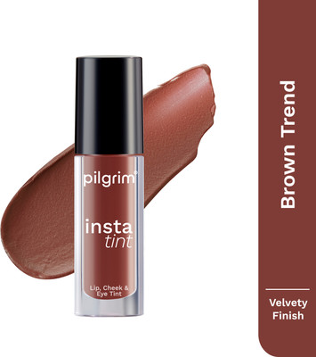 Pilgrim 3 in 1 Multi-functional Brown Trend Insta Tint for Lips, Cheeks & Eyes Vanilla(Pack of: 1, 2.5 g)