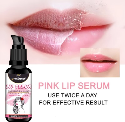 DIVYAMRUT div_ lip serum 30ml pc1(6) pink(Pack of: 1, 30 g)