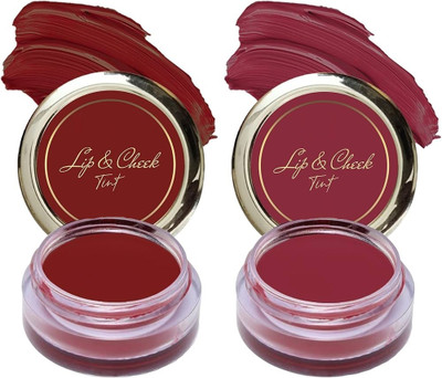 GABBU NEW TINTED LIP AND CHEEK TINT PINK TASTE OF CORAL muliti color(Pack of: 2, 20 g)