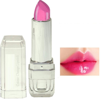 Wonholli PERFECT AND NATURAL AUTOMATICALLY COLOR CHANGE GEL LIPSTICK(Pink, 3.8 g)