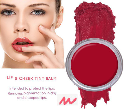 MYEONG Matte Red Lip Tint & Cheek Tint Multi pot Velvet Tint FRUIT(Pack of: 1, 10 g)
