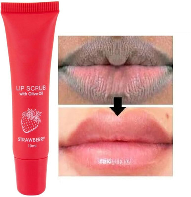 manasona Best Lip Scrub for Dark, Pigmented, Chapped & Dry Lips Fruity(Pack of: 1, 10 g)