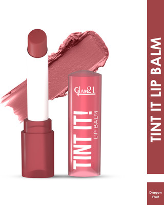 Glam21 Tint it LipBalm Everyday Hydration with SPF15 & Vit-E | Shea Butter Avocado Oil Dragon Fruit(Pack of: 1, 3.5 g)