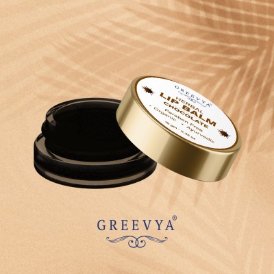 greevya Chocolate Lip Balm (Pack of: 1, 8 g) Chocolate(Pack of: 1, 8 g)