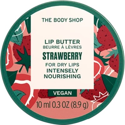 THE BODY SHOP Lip Butter Strawberry 10 ml STRAWBERRY(Pack of: 1, 10 g)