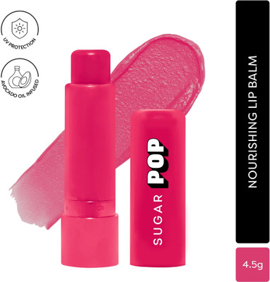 SUGAR POP Nourishing Lip Balm 06 Strawberry | Moisturizing | SPF Protection | Intense Care 06 Strawberry(Pack of: 1, 4.5 g)
