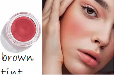 Luipui tint lip &cheek tint brown color pack of 1 na(Pack of: 1, 10 g)