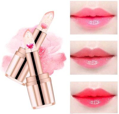 Libline Lip balm warming lipstick pink Fruit(Pack of: 2, 7.2 g)