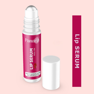 PANARO Advanced Brightning Lip Serum, Roll On For Glossy & Shiny Lips with Moisturizing light pink color(Pack of: 1, 10 g)
