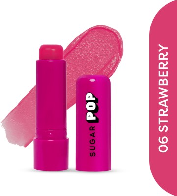 SUGAR POP Nourishing Lip Balm 06 Strawberry | Moisturizing | SPF Protection | Intense Care 06 Strawberry(Pack of: 1, 4.5 g)