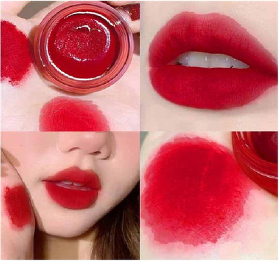 manasona korean waterproof long lasting lip cream tint for Girls Beetroot(Pack of: 1, 8 g)