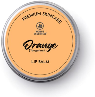 Korus Essential Orange Lip Balm with Shea Butter orange(Pack of: 1, 8 g)