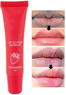 manasona Lip Scrub for Dark, Pigmented, Chapped & Dry Lips Fruity(Pack of: 1, 10 g)