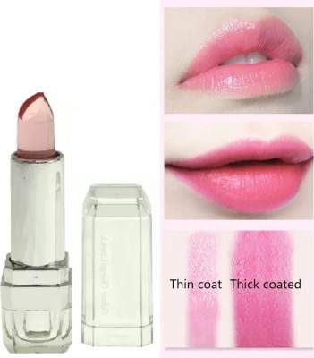 AMOSFIA oisturizing Color Change to Pink Gel Lipstick CANDY FLAVOR(Pack of: 1, 3.8 g)