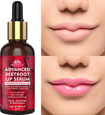 INTIMIFY Beetroot Lip Serum For Pigmentation & Dark Lips With Shea Butter For Women & Men NA(Pack of: 1, 15 g)