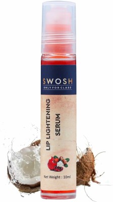 SWOSH Lip Lightening Serum With Vitamin E For Glossy and Shiny Lips With Organge Oil Natural(Pack of: 1, 10 g)