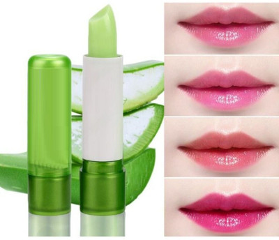 AFARAXIA Best Aloe Vera Tinted Lip Balms PH Lip Color Changing Lipstick ALEO VERA(Pack of: 1, 3.6 g)
