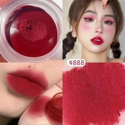 manasona New matte korea lip & cheek tint for waterroof Lip Tint red(Pack of: 1, 10 g)