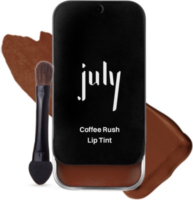 July Lip & Cheek Tint | 3in1 for Lips, Cheek & Eyelids | SPF 15 | 24hr Moisturization Coffee(Pack of: 1, 10 g)