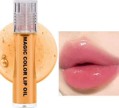 HUZURLU Hydrating Color Changing Magic Color Fruity Lip Oil Fruity(Pack of: 1, 4.5 g)