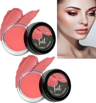 REIMICHI Long Lasting, Transfer Proof, Waterproof & Hydrating Lip & Cheek Tint Mud chocolate(Pack of: 2, 16 g)